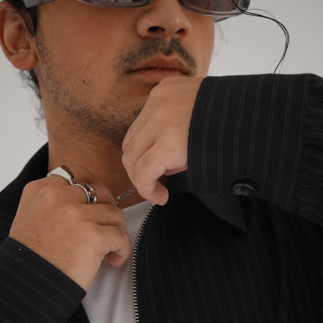 Black Pinstripe Dress Jacket