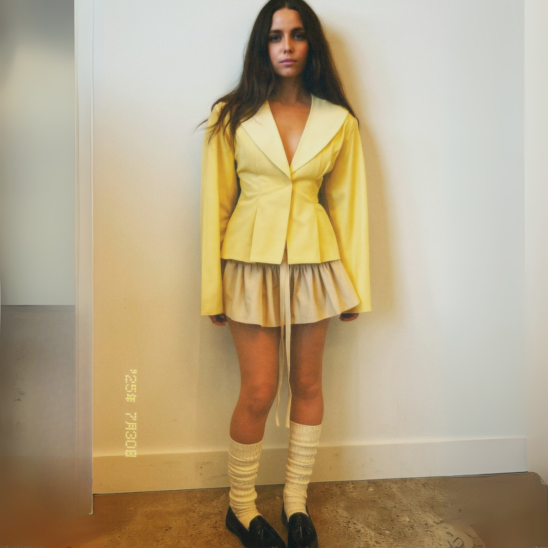 Yellow Sailor Coat