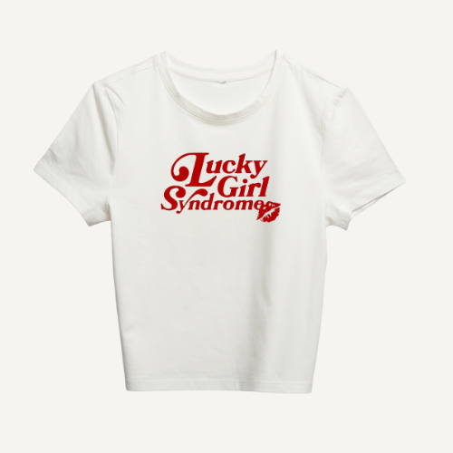 Lucky Girl Syndrome Baby Tee