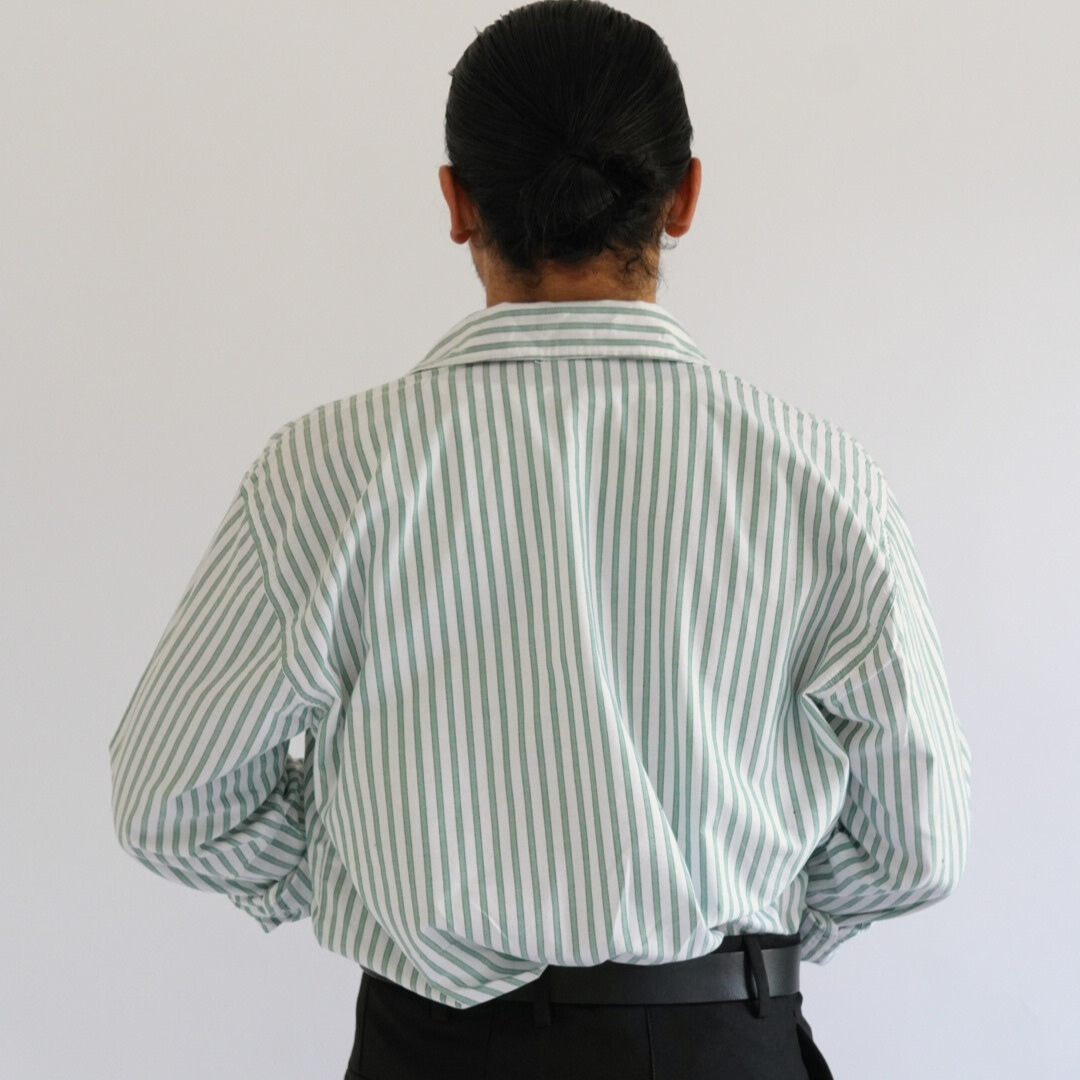 Ugly Green Striped shirt