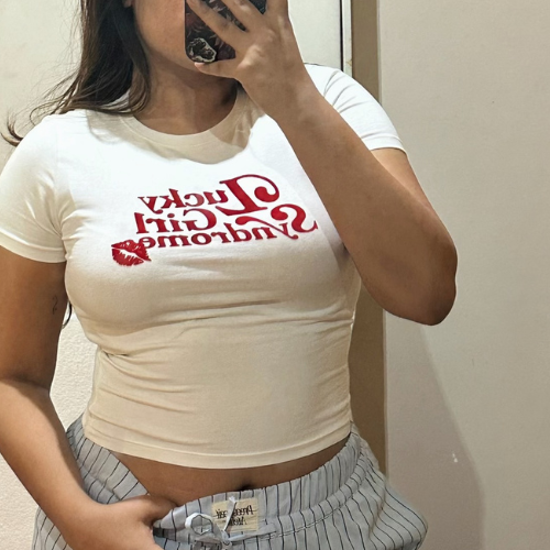 Lucky Girl Syndrome Baby Tee