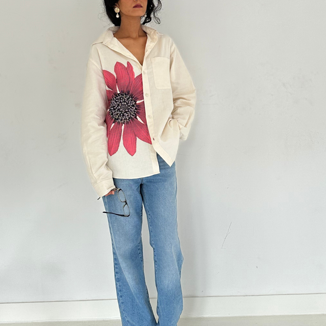 Azalea Flower Shirt Women