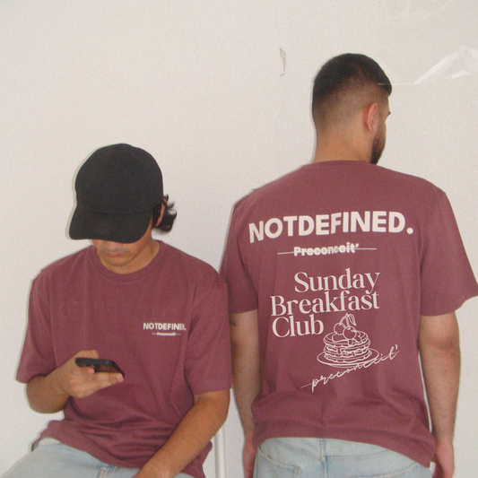 Sunday Breakfash Club - Oversized T-shirt