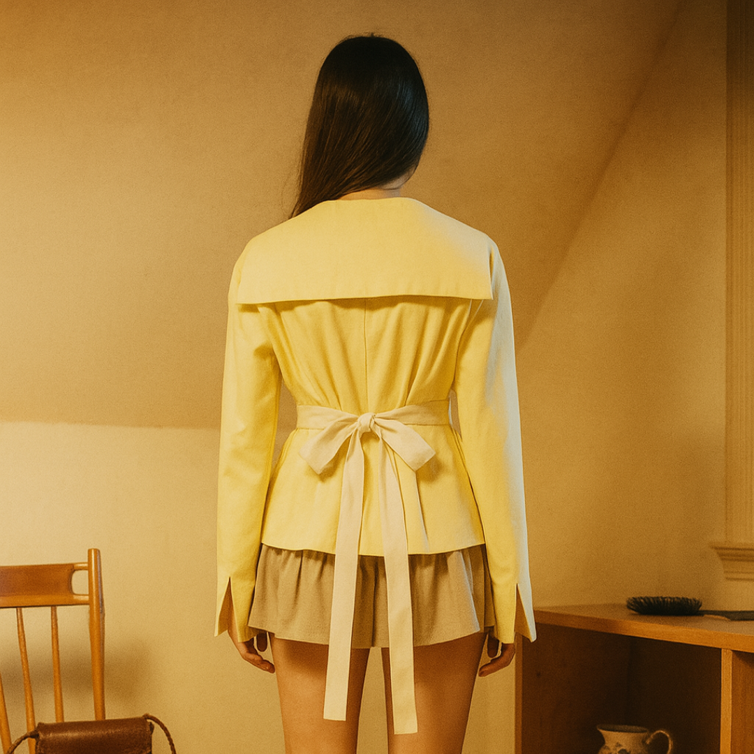 Yellow Sailor Coat